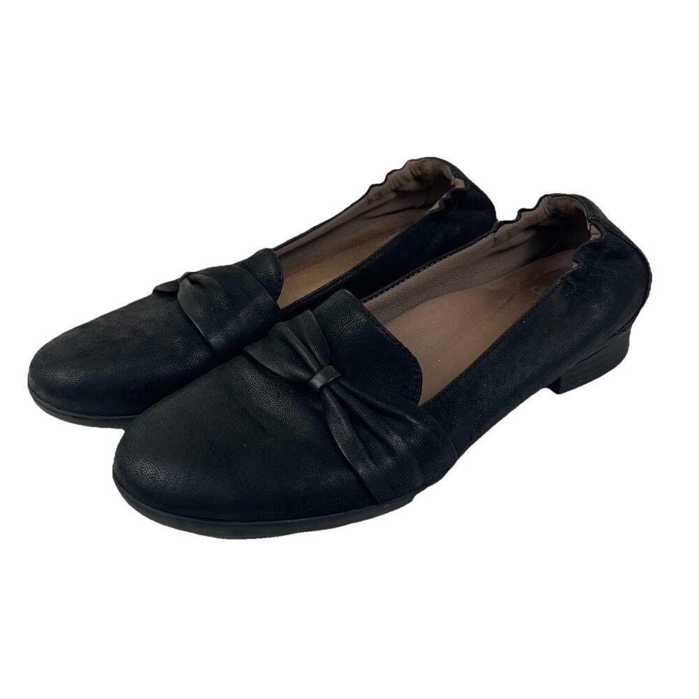Dansko Karen Burnished Nubuck Leather Slip On Loafer Womens 38 US 7.5/8